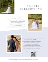 Wedding pricing sheet